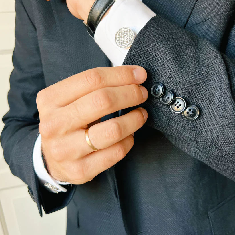 Hampus_FauxCufflinksSilver_2-pack_7